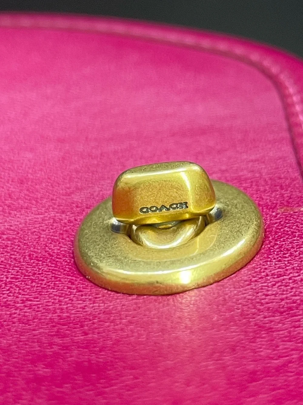 Coach Reimagined Turnlock Pouch Crossbody